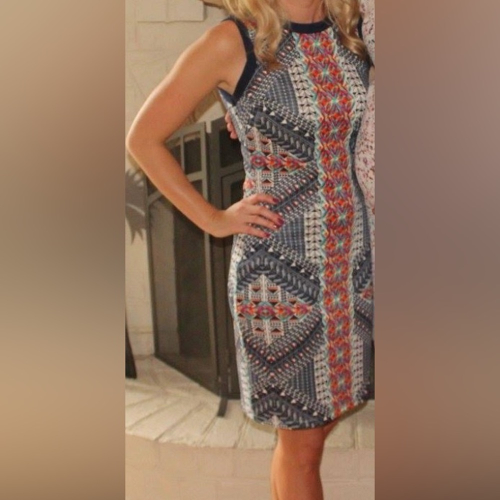 Colorful Sleeveless dress